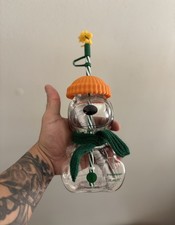 Special 2026 Starbucks x Peanuts Snoopy Glass Cup -US SELLER FAST SHIP picture