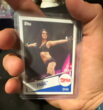 Topps 2014 WWE Divas Paige Base Set Non-Sport Trading Card #DIVA picture
