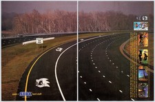 Sonic R Sonic The Hedgehog - Sega Saturn - Original Print Ad/Poster Promo 1997 picture