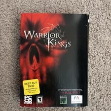 Warrior Kings Game (2002 PC) Brand New Sealed in Retail Box picture