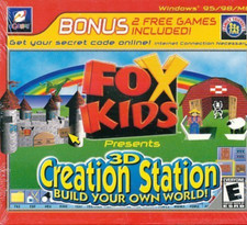 Fox Kids Presents 3D Creation Station [Win CD-ROM] Build Your Own World picture