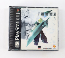 Final Fantasy 7 VII PS1 Black Label Sony PlayStation 1 1997 Complete EXCELLENT picture