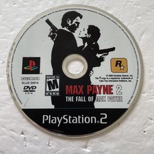 Max Payne 2: The Fall of Max Payne (Sony PlayStation 2, 2003) Disc Only- Tested picture
