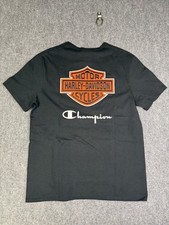 Men’s Harley Davidson Motorcycles X Champion T-Shirt New With tags Size Large  picture