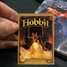 Vivendi 2003 the Hobbit Smaug the Dragon Lord of the Rings Trading Card picture
