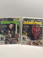 Star Wars Collectible Magazines GamePro Phantom Menace Both Unopened Rare picture