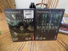 Enter the Matrix + Path of Neo both CIB good shape (Sony PlayStation 2, 2003) picture