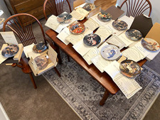 Knowles Norman Rockwell Rockwell's Heritage Limited Edition Plates Lot of 13 picture