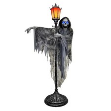 Haunted Living 9ft Animated Gaslight Ghoul Halloween Animatronic Prop 2026 picture