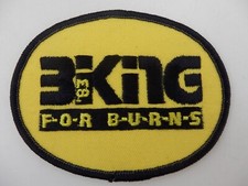 1983 Biking For Burns Cycling Bicycle Healthcare Related Patch   BIS picture