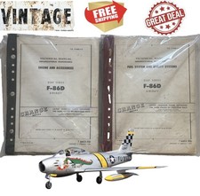 1958 USAF F-86D Sabre Technical Manuals Engine & Acc. Fuel & Utility Systems picture