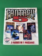Fantasy 5 PC Game - 1995 Rare SEALED CD-ROM includes Might and Magic III picture