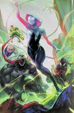 Spider-Gwen Smash #1 1:100 Ivan Tao Virgin Variant picture