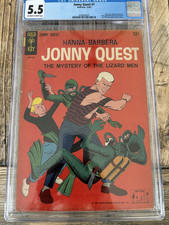 Jonny Quest #1 1964  CGC 5.5 - Only Issue - OW/White Pages picture