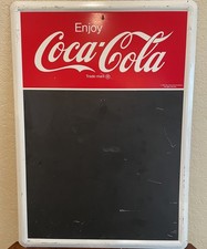 Vintage Enjoy Coca-Cola Metal Chalkboard Menu Metal Sign (20