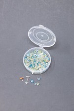 200 Count | Top Quality Daisy Glass Pipe Screens Filter 6mm-9mm Assorted Colors picture