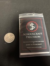 SchoolCraft Precision Gravity Flipper made with real Morgan Dollars picture