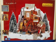 Lemax Village Collection Oak Creek Grist Mill 36321 Animated 2003 New Sealed Box picture