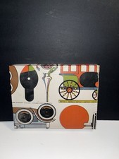 Vintage Horne Defunct Closed Department Store Antique Car Gift Box 7.5” X 9” picture