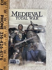 Activision Total War Medieval Owners Booklet guideVintage picture