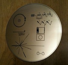 NASA Voyager Spacecraft Plaque 1977 picture