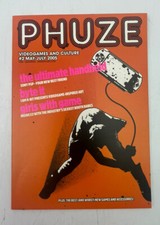 PHUZE Video Games and Culture #2 May-July 2005 - Mini Magazine Promo  RARE / HTF picture