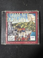 Ultimate Domain (PC CD-ROM, 1994) Mindscape Windows DOS SEALED picture