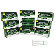 Shargio Menthol Green 100s 100 mm Cigarette Filter Tubes 10 Boxes (2000 Tubes) picture