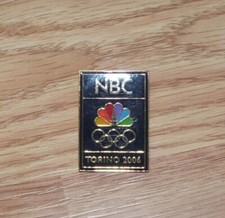 2006 Torino NBC Olympics Collectible Souvenir Lapel Pin  picture