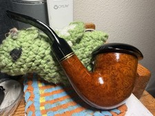 2004-09 Molina Bicolor XXL Giant Calabash Briar Pipe - Italy (No Filter) picture