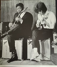 Book Clipping Photo B B King Eric Clapton 1967 picture