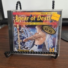 Spear of Destiny PC Game Wolfenstein 3d Full Version Disc And Jewel Case NEW  picture
