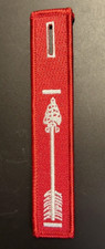 BSA-Order of the Arrow Brotherhood Dangle Embroidered Patch (RED) picture