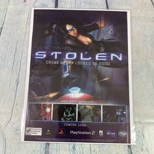 2005 Stolen Video Game Vintage Print Ad/Poster Promo Art Magazine Page picture