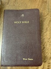 Billy Graham Training Center Bible NKJV 2004 Nelson Burgundy Leather 3855BG picture