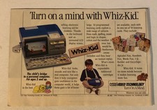 1987 Whiz Kid Vintage Print Ad pa51 picture
