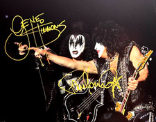 KISS: Signed (Gene Simmons, Paul Stanley) 8x10