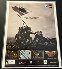 Commandos 2: Men Of Courage - Vintage WW2 Gaming Print Ad / Poster / Wall Art picture