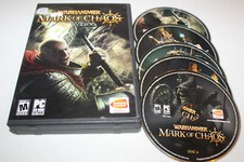 Warhammer: Mark of Chaos (PC 2006) Missing Disc 1, Rated M, Bandai picture