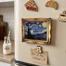 Van Gogh The Starry Fridge Magnets Aug Sale picture