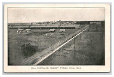 c1910 Iola Portland Cement Company, Iola, Kansas picture
