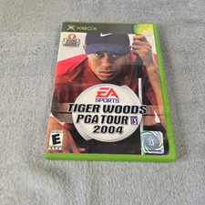 Tiger Woods PGA Tour 2004 Microsoft Xbox OG Video Game EA Sports CIB Tested picture