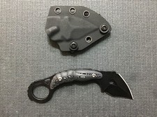 MASALONG KNIVES Giant Bee DC53 Tactical EDC Fixed Blade Knife picture