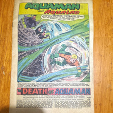 DC Comics Aquaman #30 (1966) Silver Age “The Death of Aquaman” Haney Cardy picture