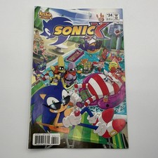 Sonic X issue #34 - Archie Comics, 2008 - Sonic the Hedgehog picture