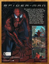 2002 Spider-Man PS2 Gamecube Xbox Print Ad/Poster Authentic Video Game Promo Art picture