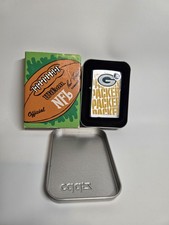 ZIPPO 2000 NFL GREEN BAY PACKERS BRUSHED CHROME LIGHTER SEALED IN BOX A748 picture