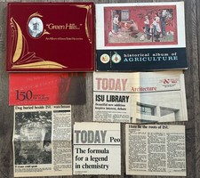 Vintage Iowa State University ISU Books Memorabilia Newspaper Lot Ephemera picture