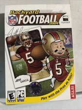 Backyard Football 2004 PC CD Jeff Garcia 49ers Cover Atari (Pre-Owned) picture
