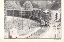 Clinchfield Coal Train Spruce Pine North Carolina 1982 Vtg Magazine Print Ad picture